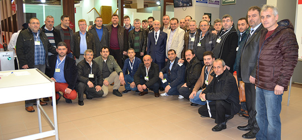 SAMSUNLU MOBİLYACILAR FUARDA...