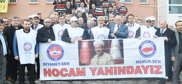 Diyanet-Sen'den Destek...