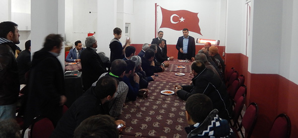 HEMŞEHRİLERİYLE BULUŞTU