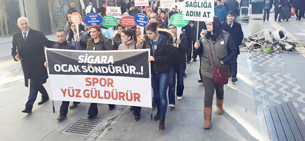 SİGARAYI BIRAKMA YÜRÜYÜŞÜ