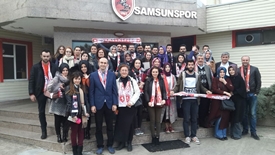 MİMAR ADAYLARINDAN SAMSUNSPOR'A ZİYARET