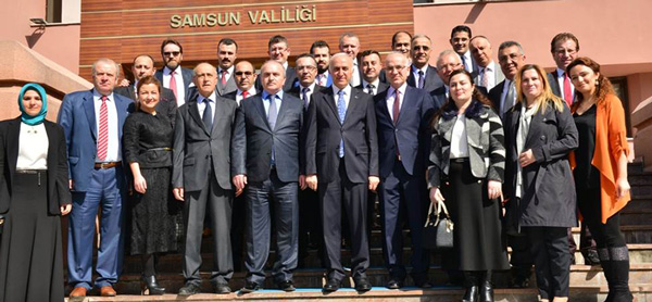 Muhasebecilerden Vali Şahin'e Ziyaret