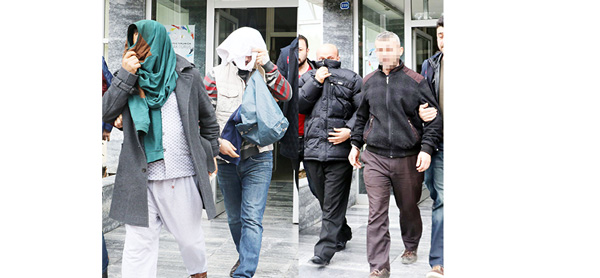 Park Kavgasında 7 Gözaltı