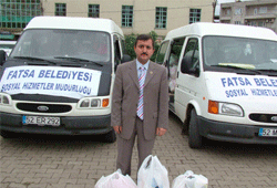 Fatsa'dan Ramazan yardımı