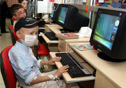 Çocuk hastenesine derslik