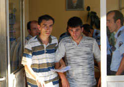 Duvarı çizince yakalandı