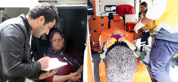 ANNESİNİ BIÇAKLADI