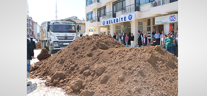 Vezirköprü'de Hafriyat Eylemi