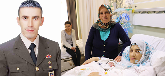 Şehidin Bebeği Samsun'da Doğdu