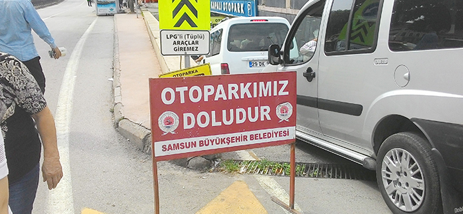 BÜYÜKŞEHİR OTOPARKI'NDA GÜVENLİK ZAAFİYETİ