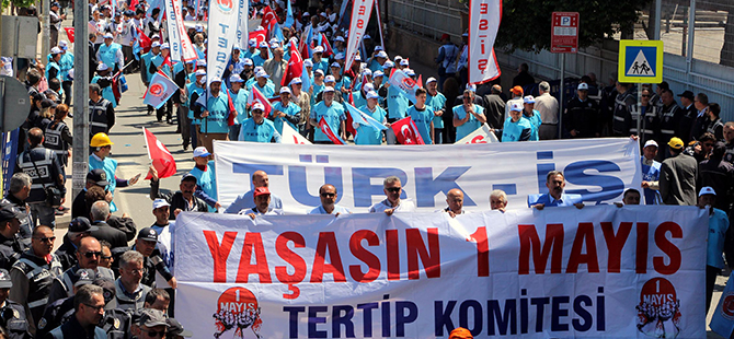 SAMSUNDA 1 MAYIS KUTLAMASI...