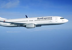 SunExpress Samsun-Trabzon arası uçucak