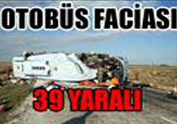 Antalya'da trafik kazası: 39 yaralı ...