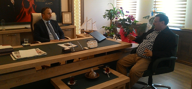 MİLLİ EĞİTİM MÜDÜRÜ'NE ZİYARET