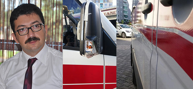 112 EKİBİNE SALDIRI