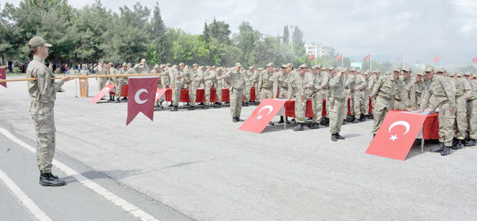 Acemi Er ve Erbaşlara Yemin Töreni Düzenlendi