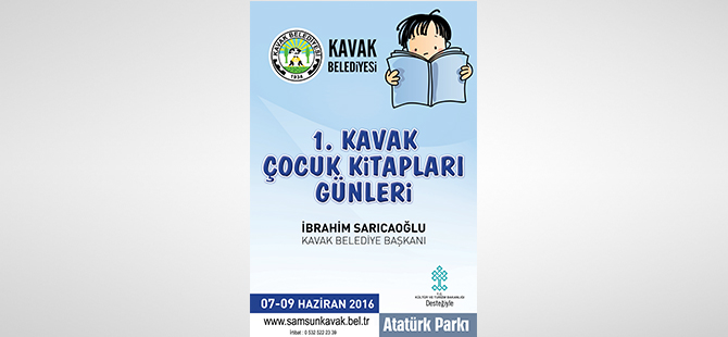 Kavak'ta Kitap Fuarı Açılıyor