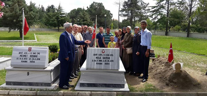 ŞEHİT J. UZM. ÇVŞ. MUSA BAYRAK DUALARLA ANILDI