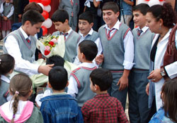 Ordu'da ilk öğretim haftası kutlama