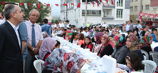 BAKAN KILIÇ KAVAK İFTARINDA