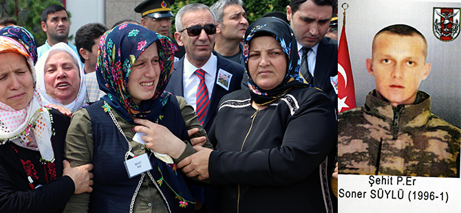 ŞEHİT TOPRAĞA VERİLDİ