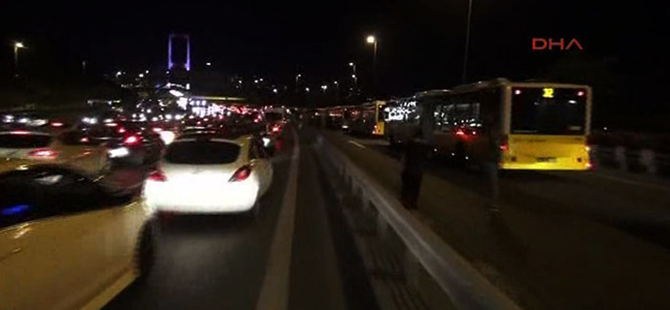 Boğaziçi ve FSM köprüleri kapatıldı