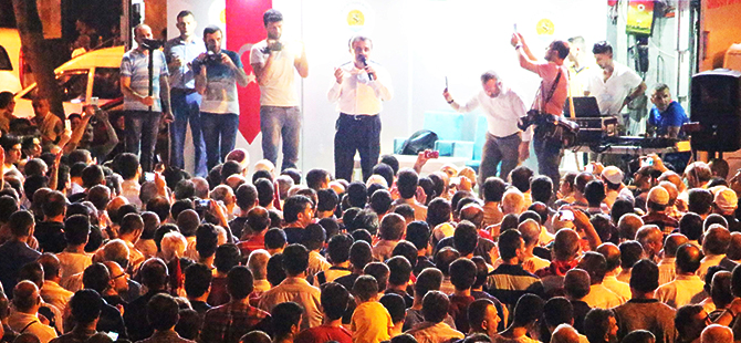 DARBE ŞEHİTLERİ İÇİN GIYABİ CENAZE NAMAZI