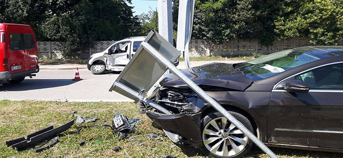 Terme’de Kaza 6 Yaralı