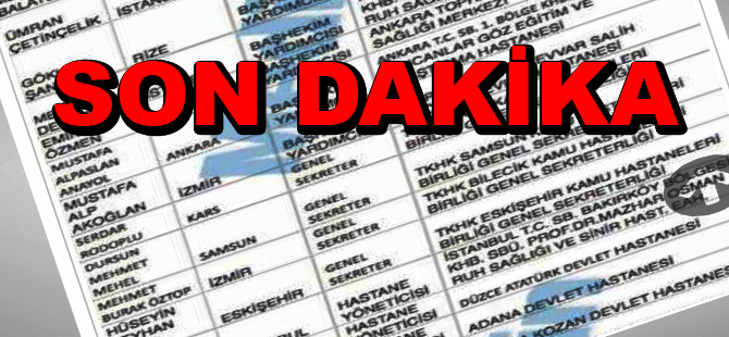 DURSUN MEHEL GÖREVDEN ALINDI