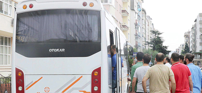 SAMSUN'DA 52 POLİS TUTUKLANDI