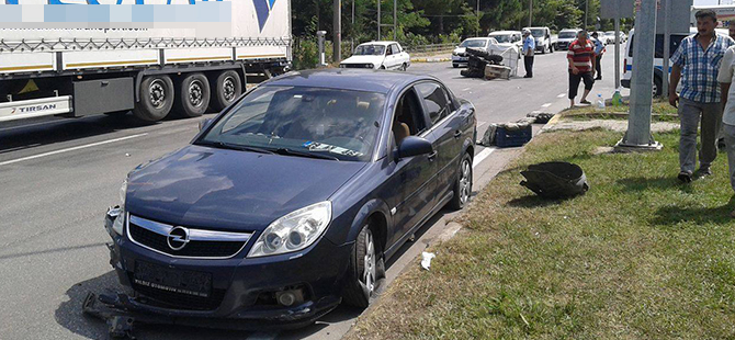 ÇARŞAMBADA KAZA: 2 YARALI