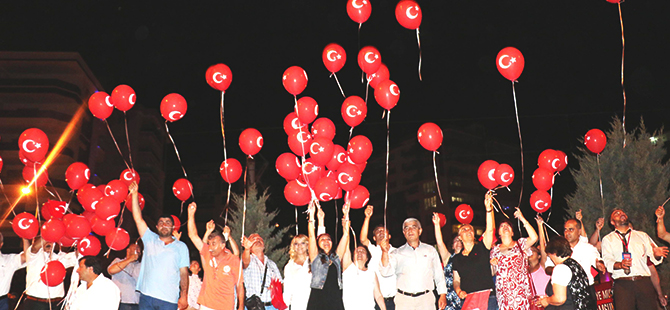 81 İlden Demokrasi Balonları
