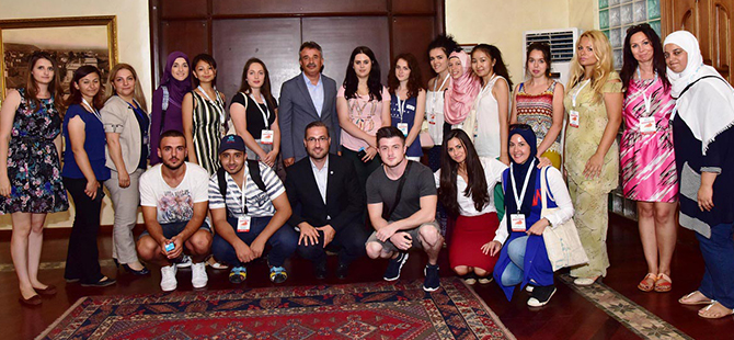 TÜRKÇEYİ ÖĞRENMEK İÇİN SAMSUN'A GELDİLER