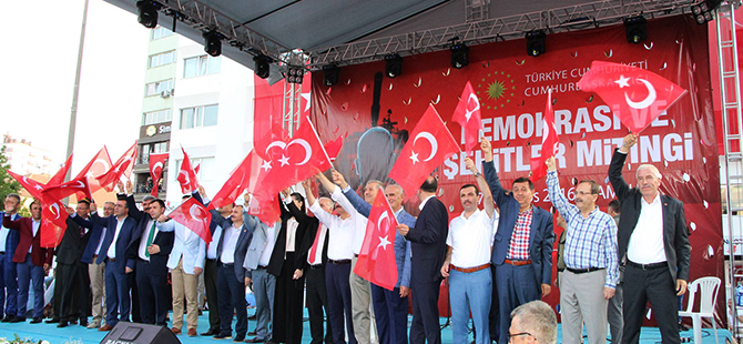 Miting’den Sonra Nöbete Devam