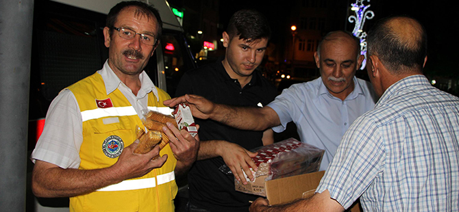 HAVZA TEMSİLCİLİĞİNDEN NÖBETE DESTEK