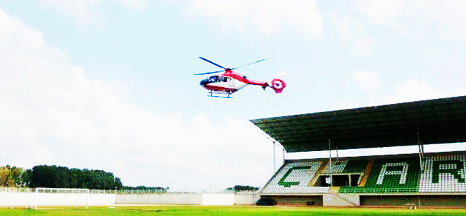 YUSUF EFE İÇİN HAVALANDI