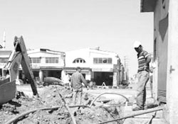 Üst yapı çalışmaları hızlandı