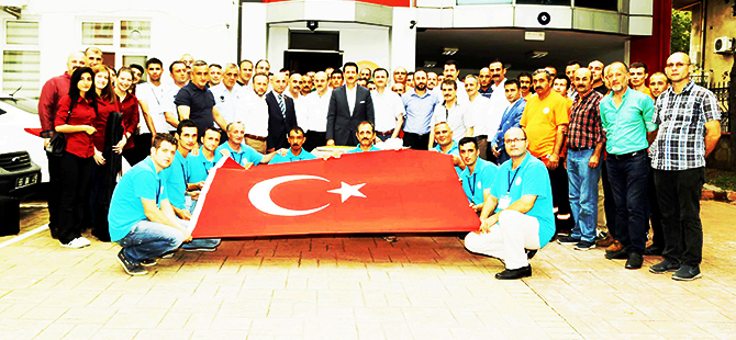 Başkan Tok’tan Personeline Teşekkür