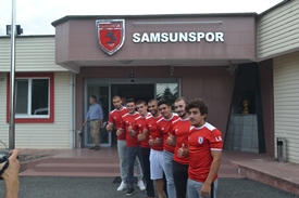 SAMSUNSPOR'DA GENÇLER İMZALADI