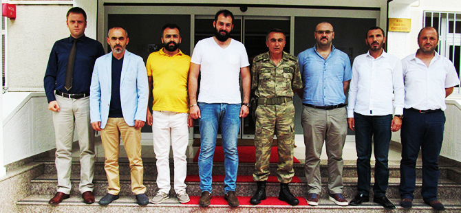 GARNİZON KOMUTANLIĞI'NA ZİYARET