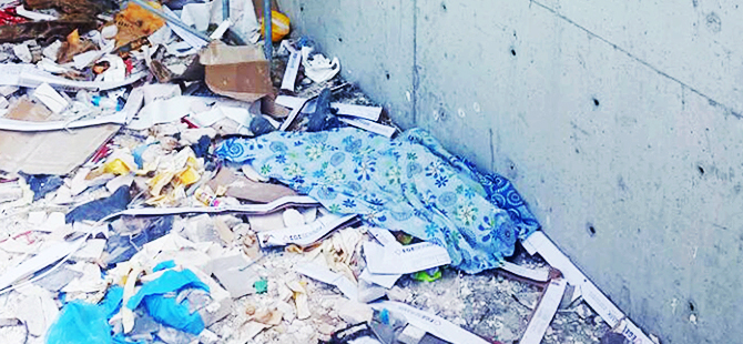 DÜŞEN İŞÇİ HAYATINI KAYBETTİ