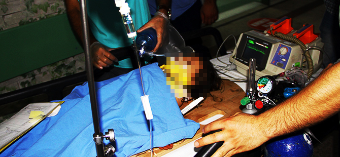 MİNİK KIZ PENCEREDEN DÜŞTÜ