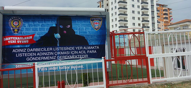 POLİSTEN DOLANDIRICI UYARISI