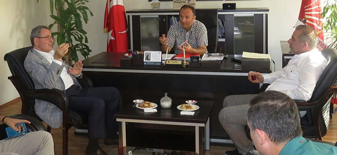 MURZİOĞLU'NDAN CHP'YE ZİYARET