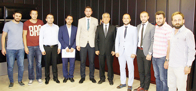 TÜGVA'DAN REKTÖRLÜK ZİYARETİ