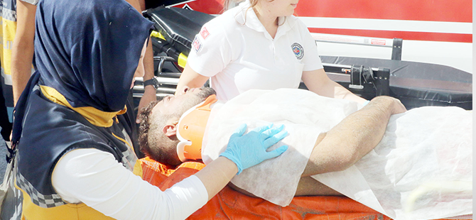 BOĞULMAKTAN VATANDAŞLAR KURTARDI