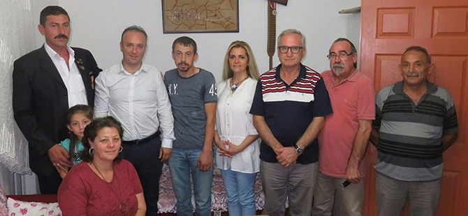 CHP İL BAŞKANI GAZİLERİ UNUTMADI