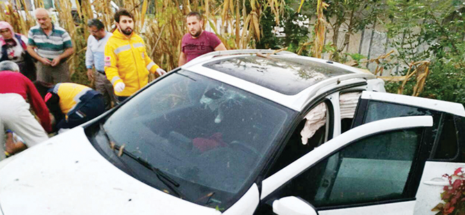 TERMEDE KAZA  3 YARALI