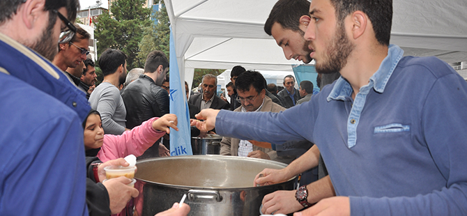 AGD TERME ŞUBESİ AŞURE DAĞITTI