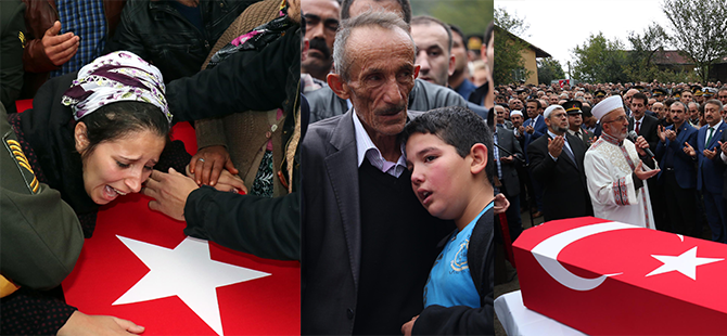 GÖZYAŞLARIYLA UĞURLANDI